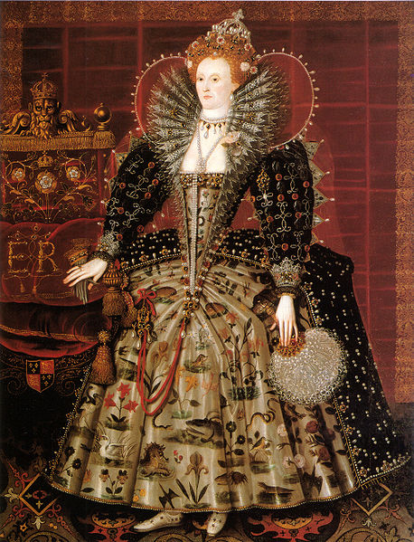 Portrait of Elizabeth the First
