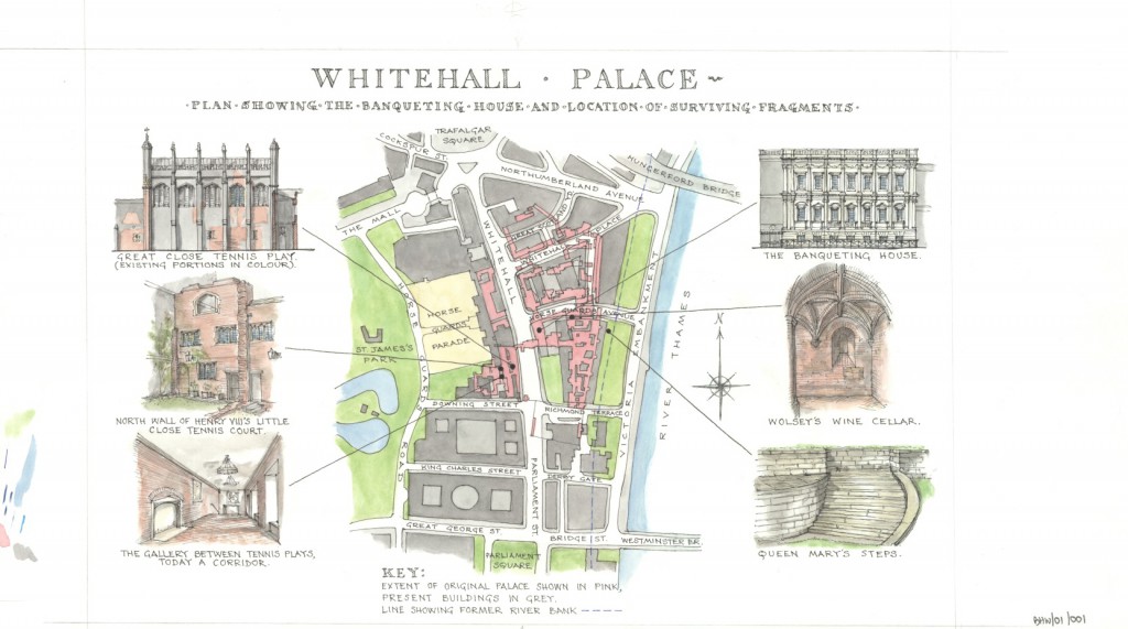 Whitehall Palace Surviving Fragments 