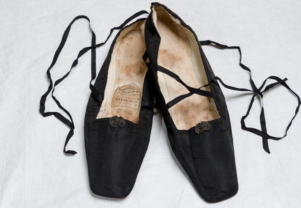 This month I’m liking…a pair of shoes from the 1840s which belonged to ...