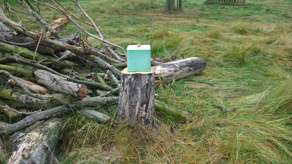 Deer mineral lick
